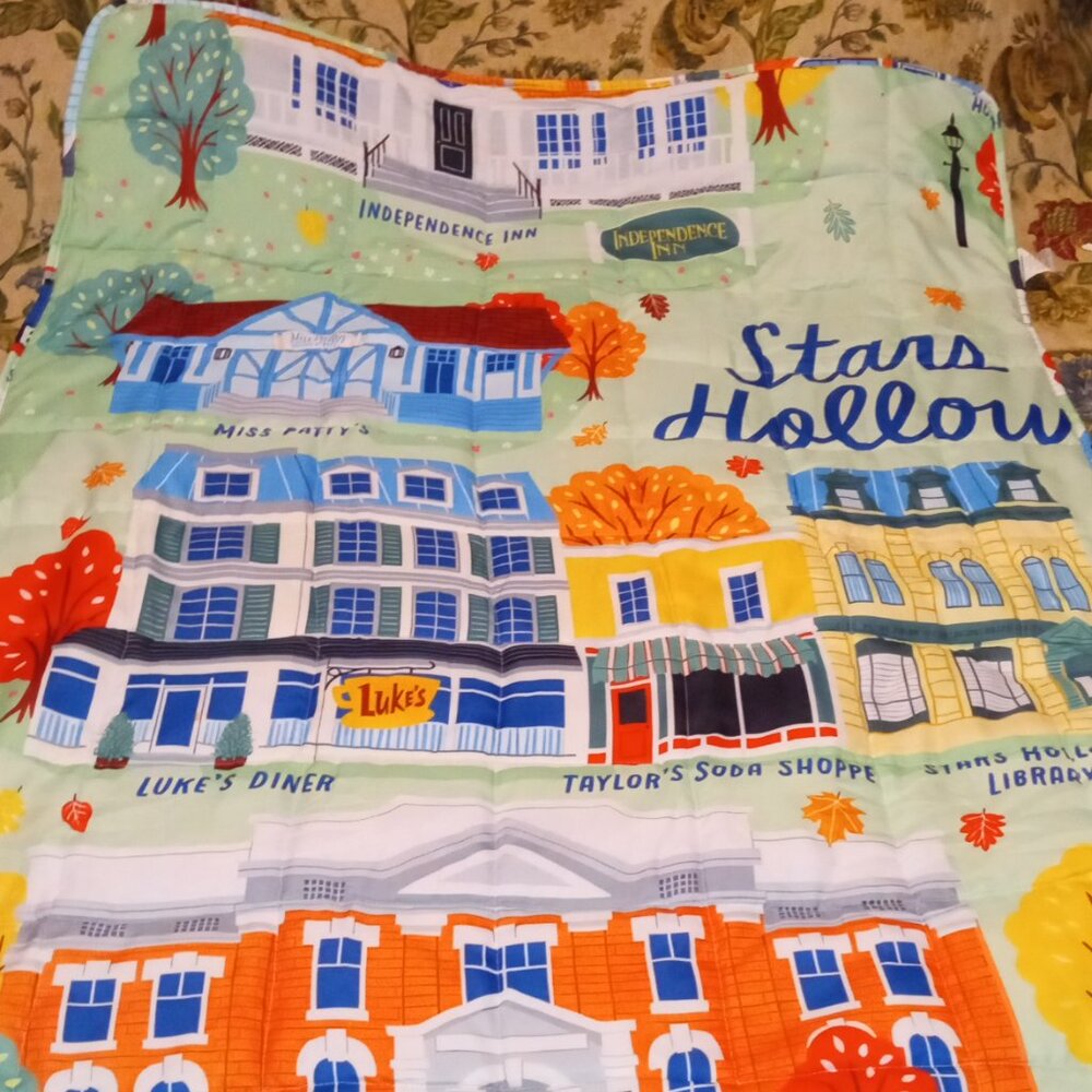 BEAUTIFUL GILMORE GIRLS COLORFUL BLANKET DECOR OR CHILDREN'S GRAVITY BLANKET